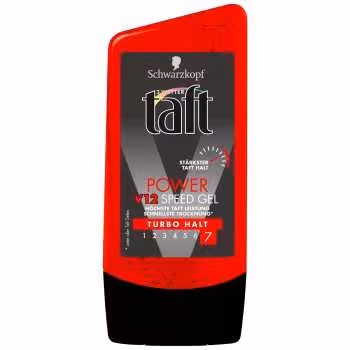 ژل حالت دهنده مو تافت مدل Power V12 حجم 150 میلی لیتر