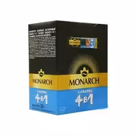 قهوه فوری 4 در 1 کارامل مونارچ Monarch بسته 24 عددی