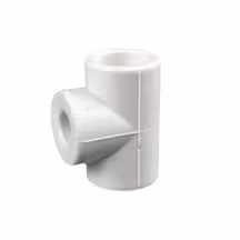 سه راه تبدیل سفید 32×25×32 میلیمتری آبرسانی پلی پروپیلن PP