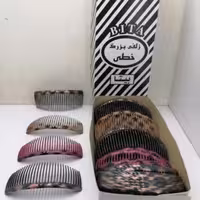 شانه زلفی خطی بزرگ