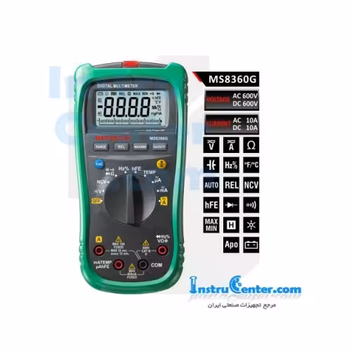مولتی متر دیجیتال ساخت کمپانی مستک مدل MS8360G