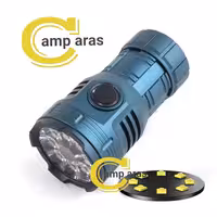 چراغ قوه جیبی 8 لامپ زینگارو مدل ZINGARO F80 اورجینال - کمپ آراس