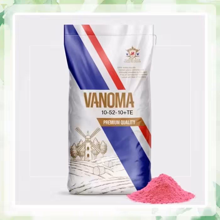 کود 10 52 10 وانوما با عناصر ماکرو و میکرو ده کیلویی