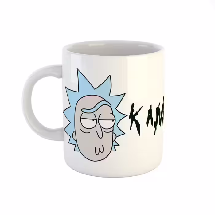 خرید ماگ-لیوان  اسم کامران  rick and morty کد 929