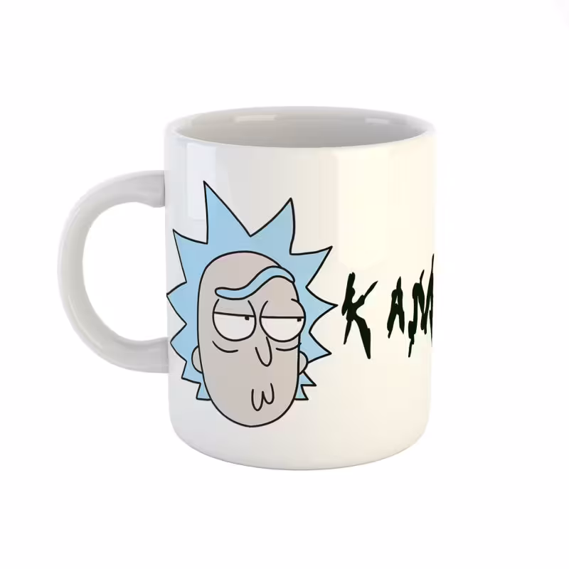 خرید ماگ-لیوان  اسم کامران  rick and morty کد 929