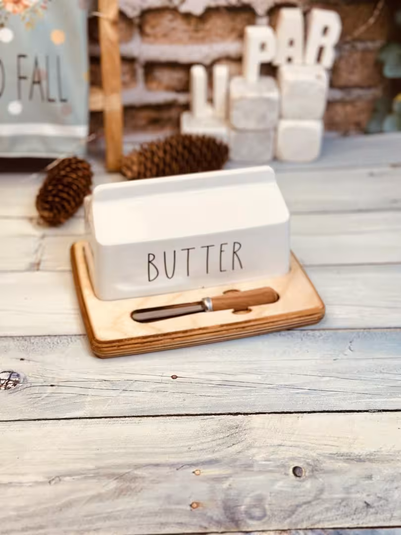 ست کره خوری سرامیکی و چوب کد 9166