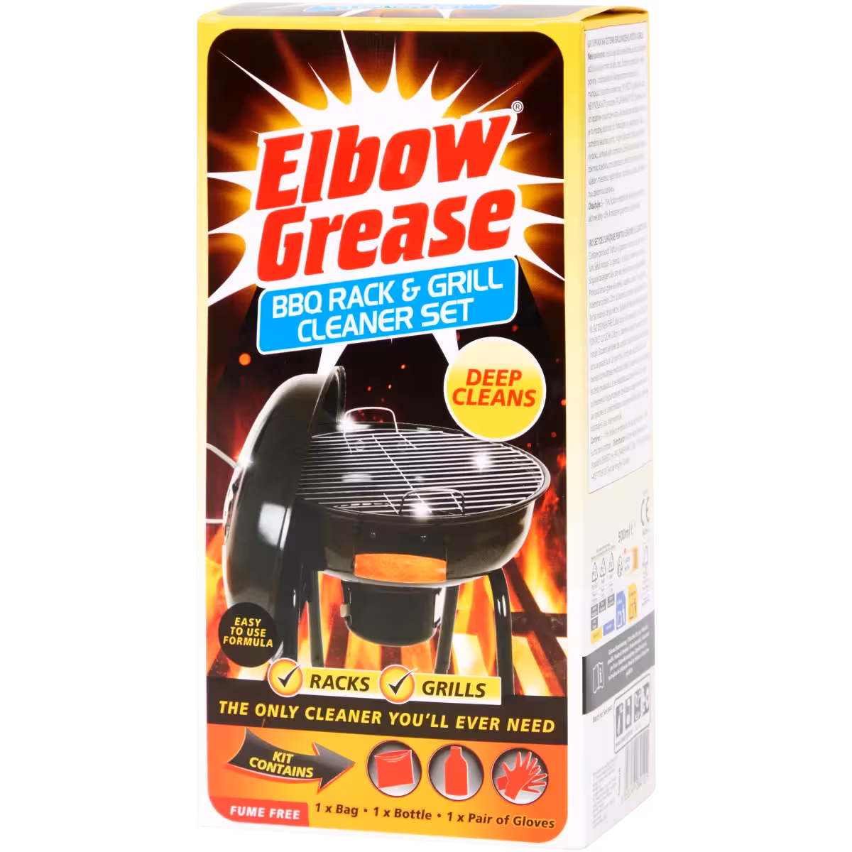 ست پاک کننده باربیکیو البو گریس Elbow grease اروپایی 500 گرم