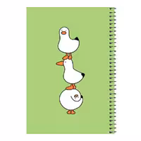 دفتر مشق 80 برگ اس جی طرح اردک های بامزه