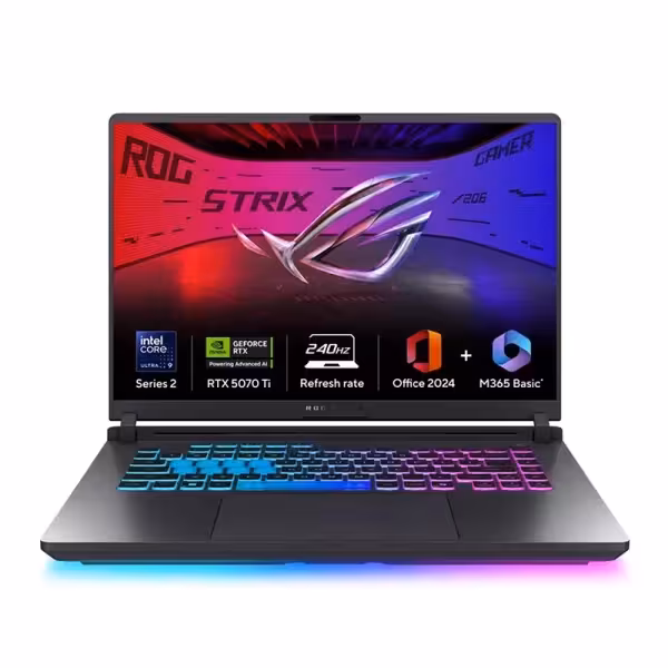 لپ تاپ گیمینگ ایسوس ASUS ROG Strix G16 G615JPR |  i7 14650HX | 16GB RAM | 512GB SSD | RTX 5070