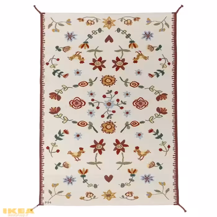 فرش دستباف مدل NICKGRÄS | برند ایکیا | ارسال 5 روز کاری