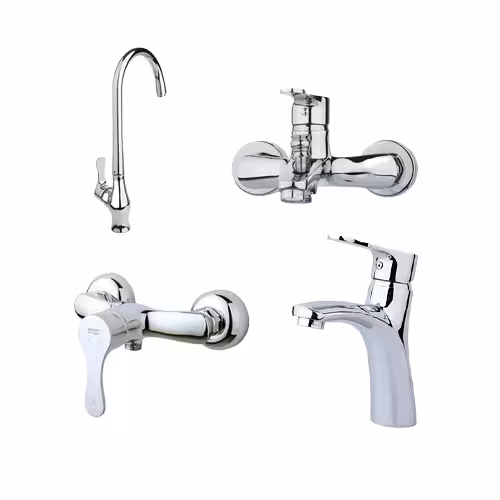 ست شیرآلات مدل صدف راسان