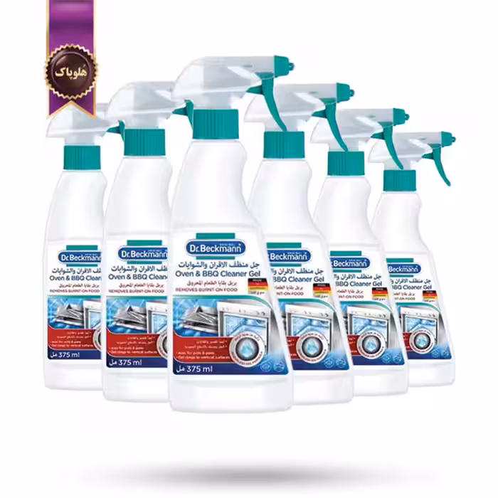 6 عدد پاک‌ کننده فر دکتر بکمن Dr. Beckmann حجم 375 میلی‌ لیتر (اورجینال)