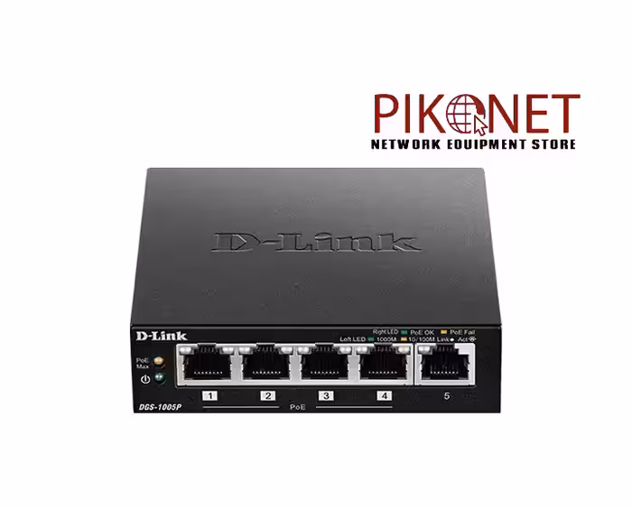 سوئیچ 5 پورت دی لینک مدل DGS-1005P