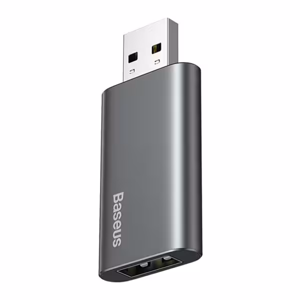 فلش مموری و اداپتور شارژر باسئوس ظرفیت 64 گیگابایت ACUP-C0A