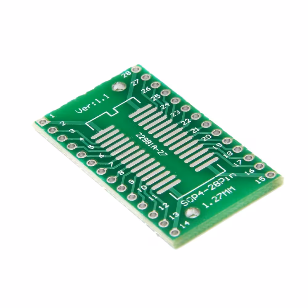 تبدیل SMD به DIP پکیج SOP28
