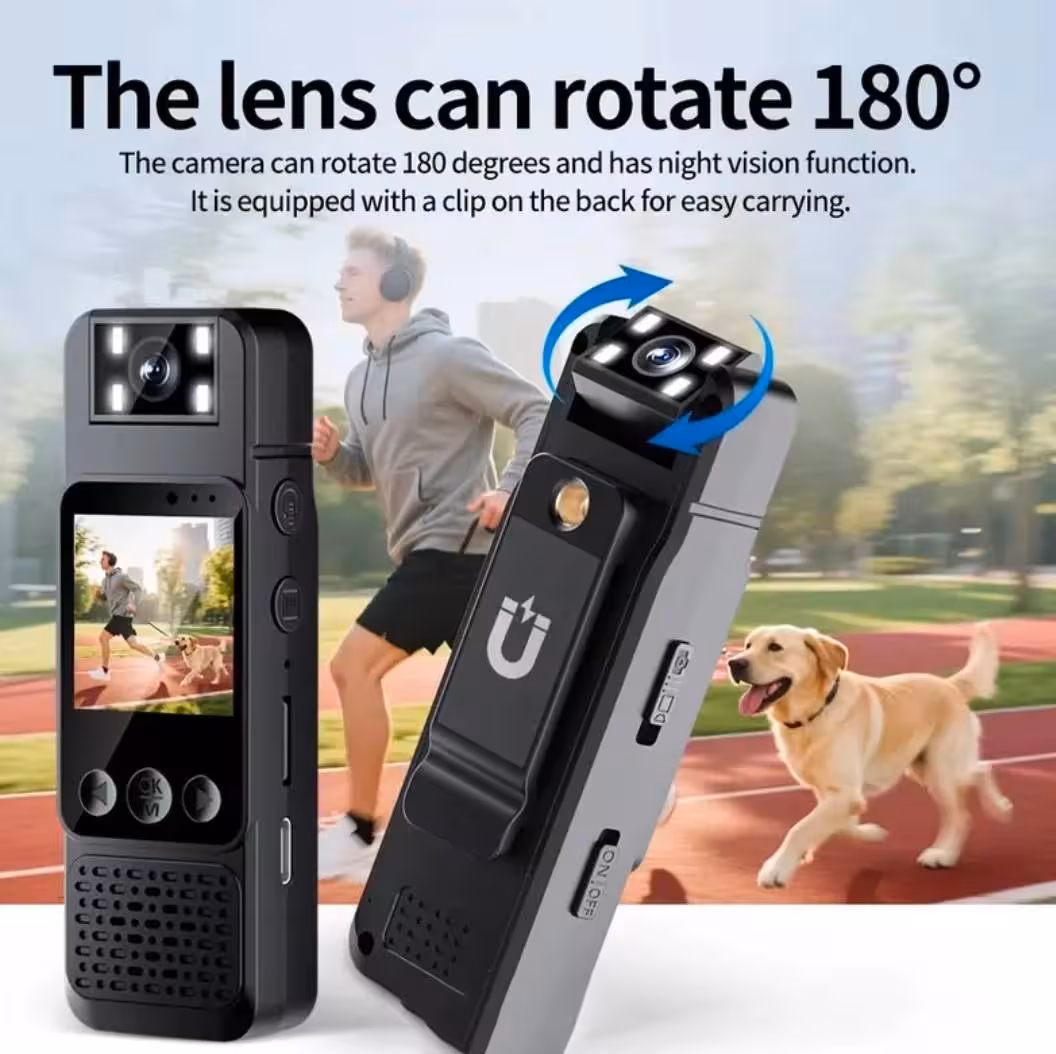 دوربین ورزشی Body Camera چرخشی مدل A10