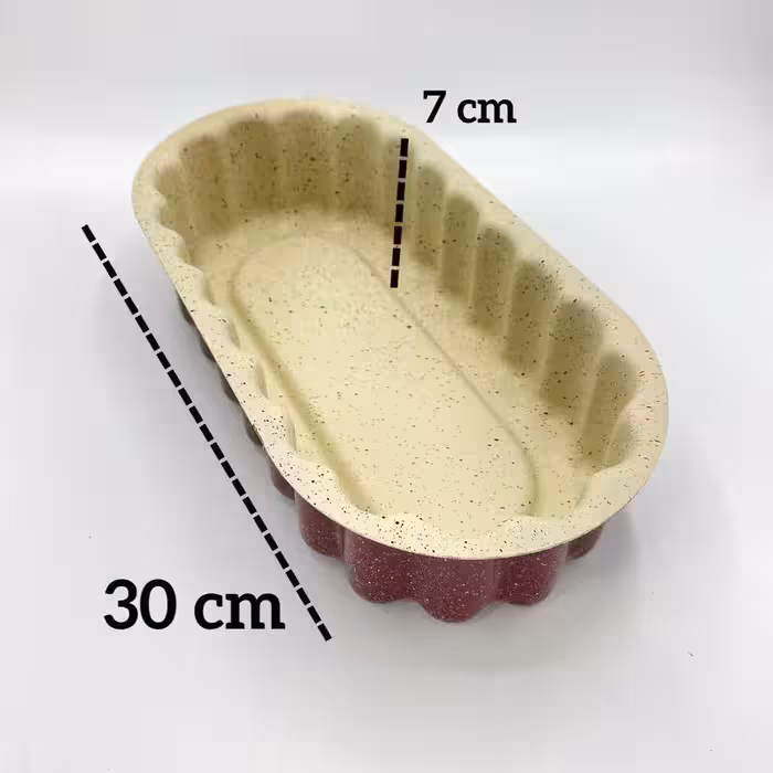 قالب گرانیتی شارلوت بیضی کف برجسته