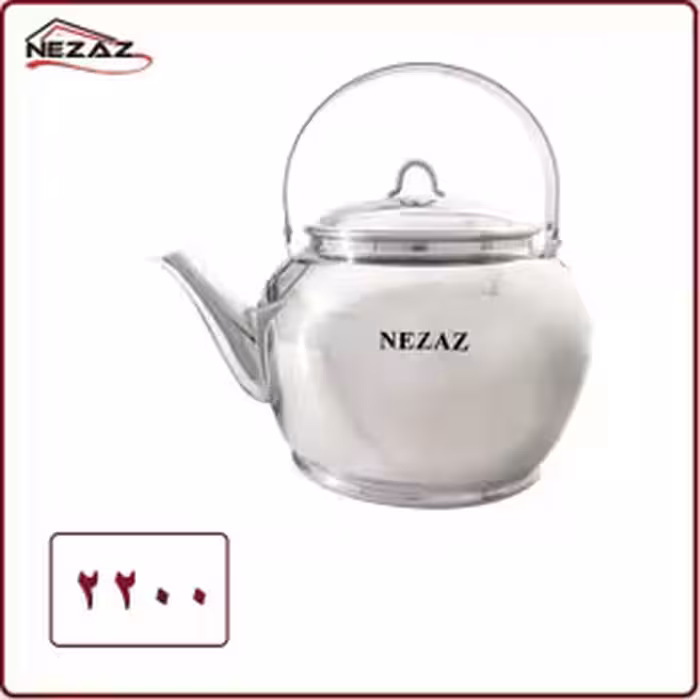 کتری تک لوله داراستیل 6لیتر (NEZAZ) کد 2200