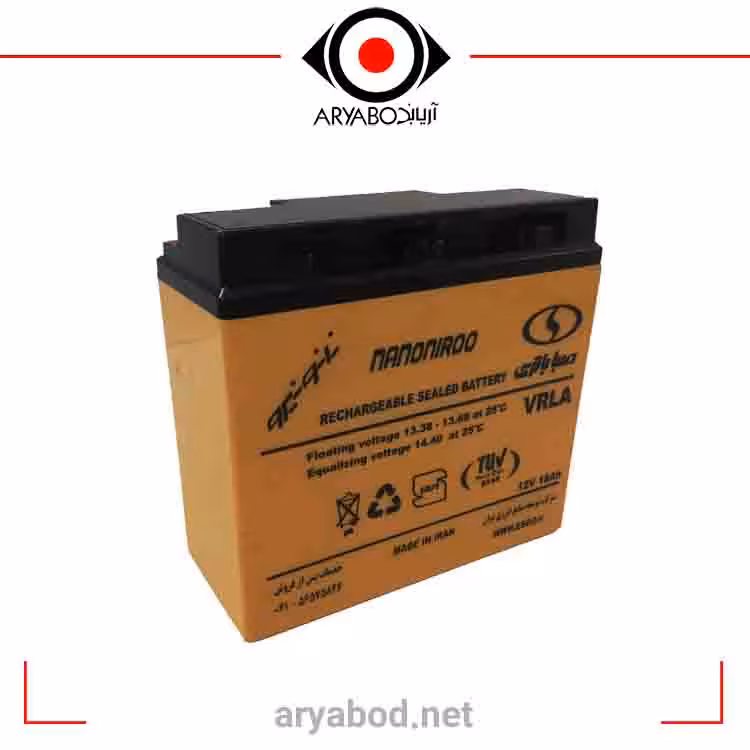 باتری یو پی اس 12ولت 18 آمپر صبا(12V 18AH) UPS BATTERY SABA 12SB18 -با تحویل داغی