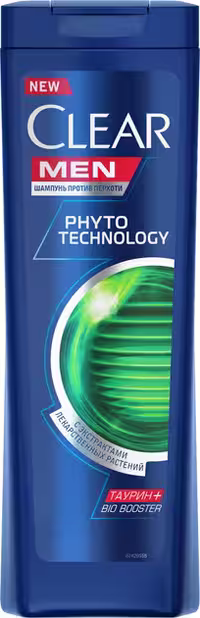 شامپو مو مردانه کلیر CLEAR مدل PHYTO TECHNOLOGY حجم 400 میل