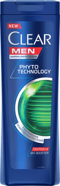 شامپو مو مردانه کلیر CLEAR مدل PHYTO TECHNOLOGY حجم 400 میل