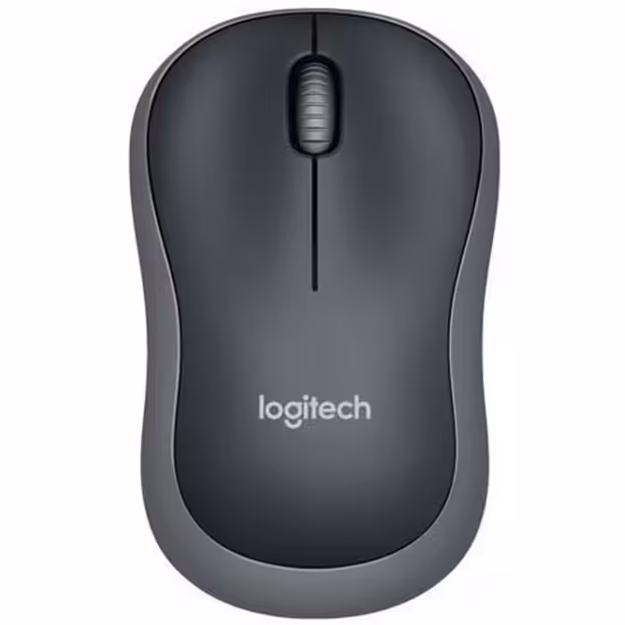 ماوس بی‌ سیم لاجیتک Logitech M186 Wireless Swift Gray