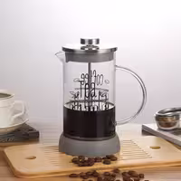 فرنچ پرس ایتان تایم تی زیر سیلیکونی 600 میل YI TIAN Time tea