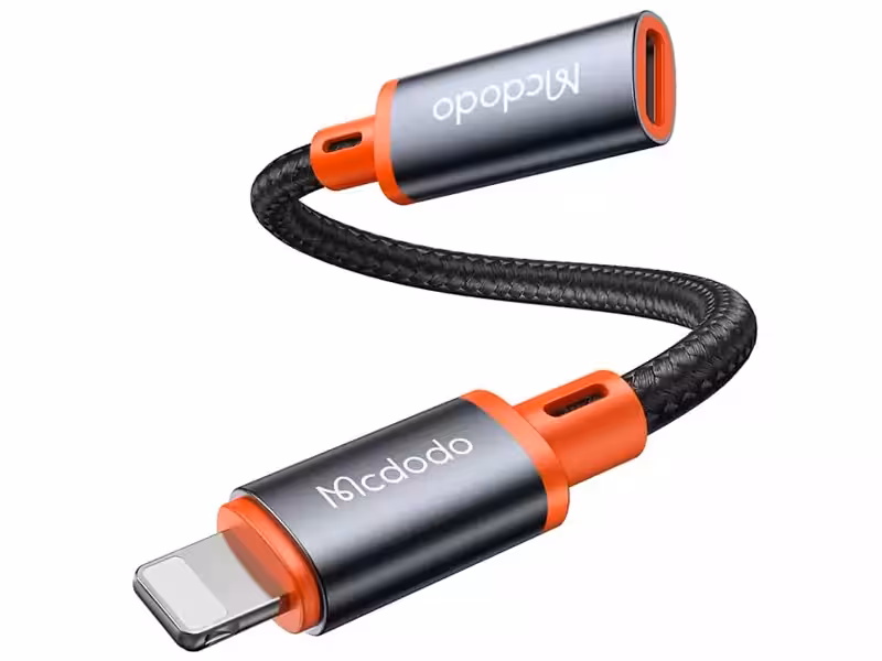 کابل تبدیل  تایپ‌سی به لایتنینگ مک‌دودو Mcdodo CA-144 Type-C To Lightning Convertor Cable