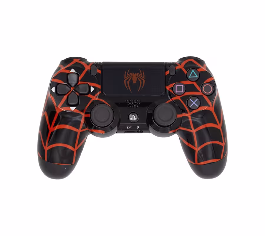 دسته بازی های کپی PS4 طرح مرد عنکبوتی spider man