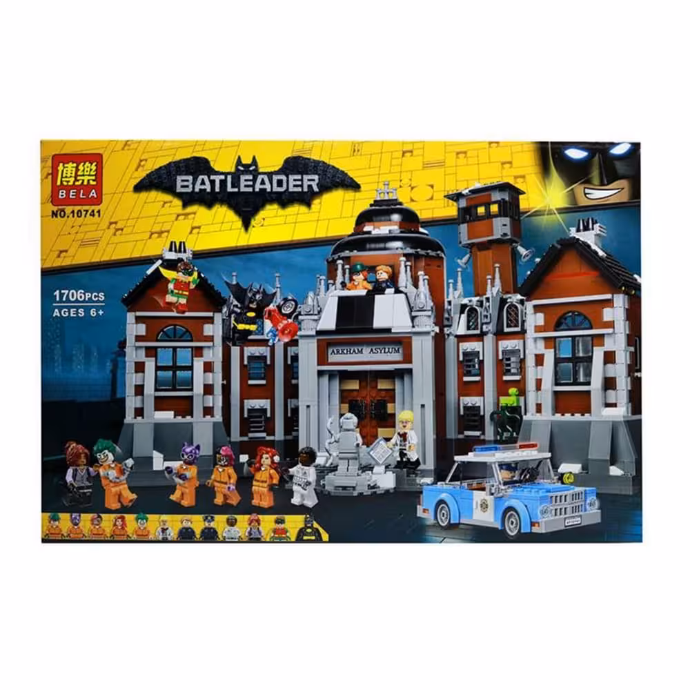لگو تيمارستان آرکهام سیتی Batleader Lego Bela