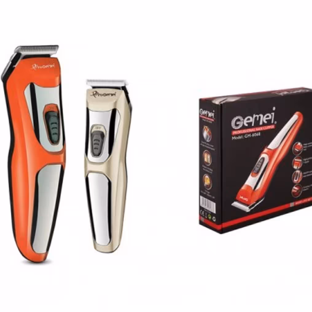 ماشین اصلاح Gemei مدل GM-6068
باتری شارژی، به همراه 4 سری قابل تعویض
