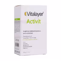 پن پوست چرب ویتالیر مدل اکتیوویت 100 گرم