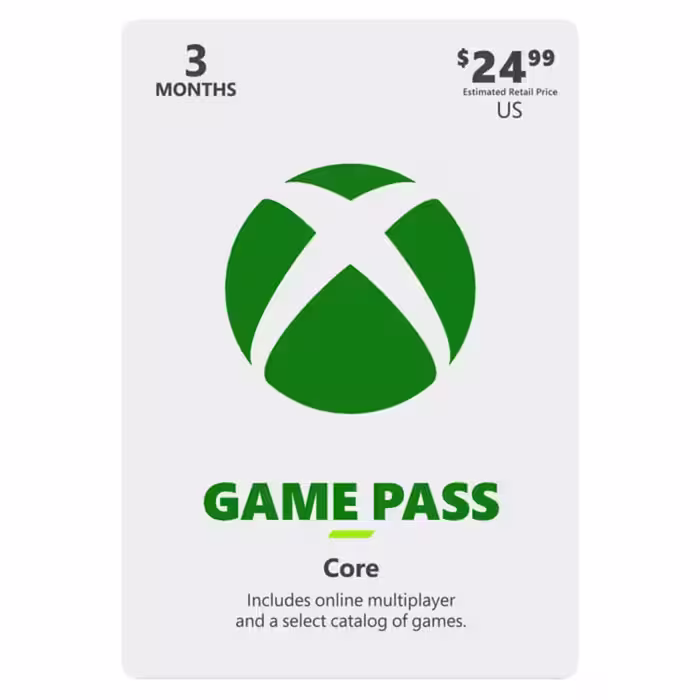 XBOX Game Pass Core / GOLD 3 Month