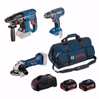 ست ابزار شارژی بوش مدل gbh gsr gws kit gbh gsr gws kit boschغیر اصل