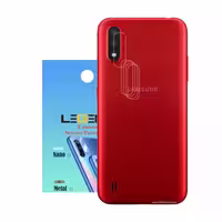 محافظ لنز دوربین لجند مدل نانو گلس مناسب برای موبایل سامسونگ Galaxy A01 بسته 5 عددی