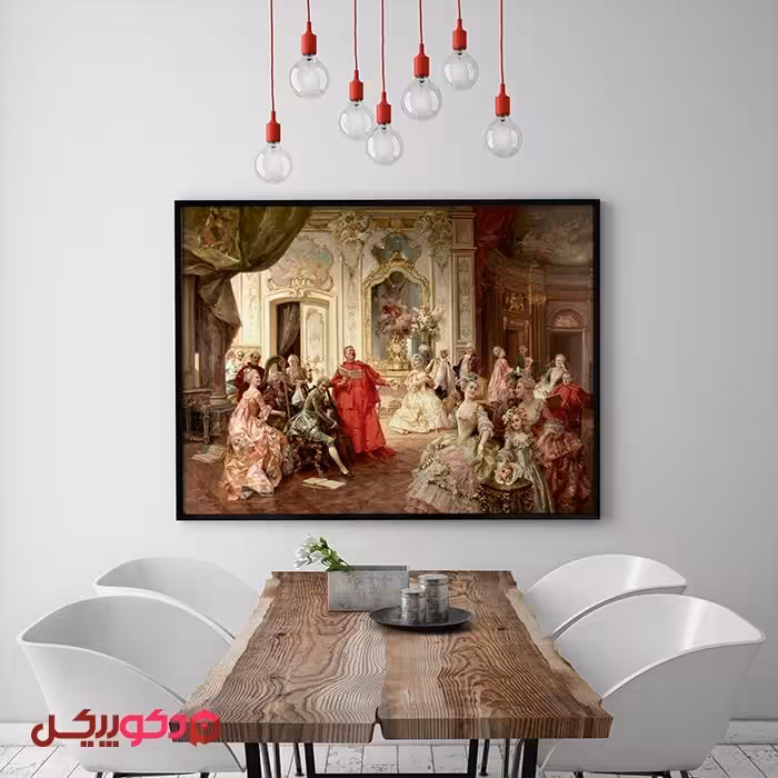 تابلو مخمل طرح کلاسیک P30