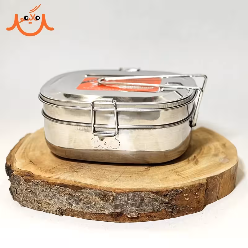 ظرف غذا تمام استیل سایز بزرگ