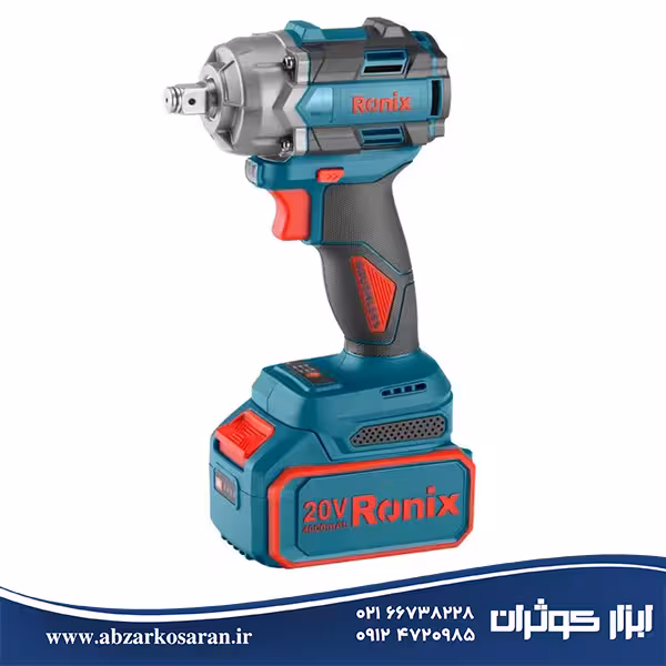 بکس شارژی براش لس 20 ولت رونیکس Ronix مدل 8673