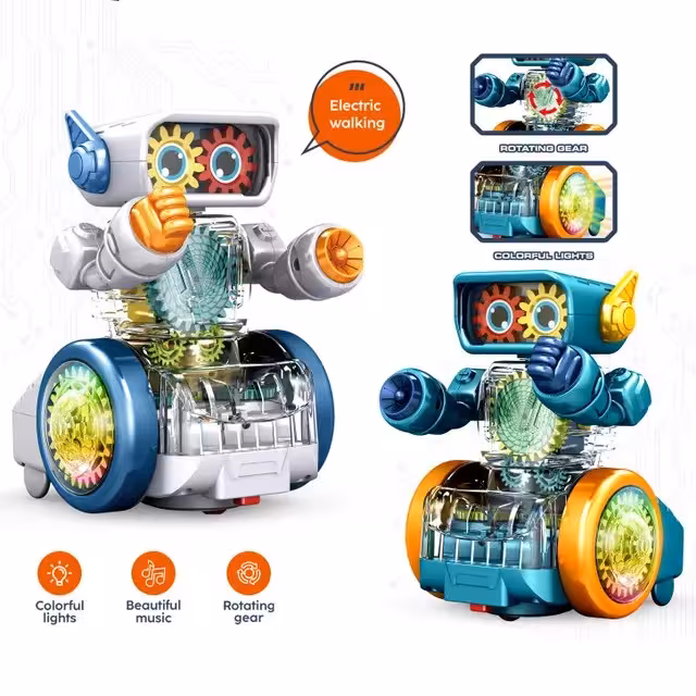 ربات چرخ دنده ای موزیکال