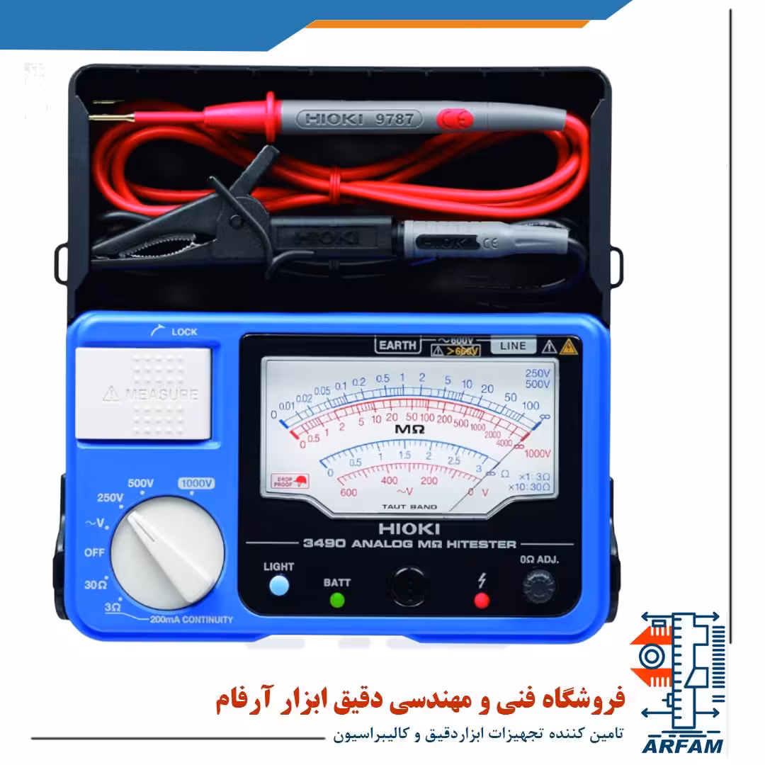 تستر عایق و میگر انالوگ HIOKI 3490