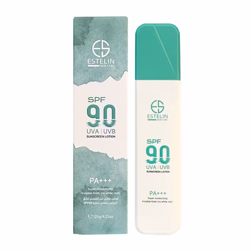 لوسیون ضد آفتاب آبرسان استلین ESTELIN مدل SPF 90 حجم 120g