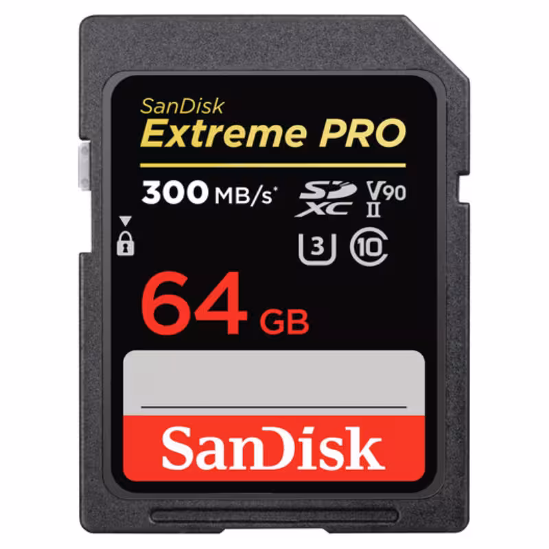 کارت حافظه سندیسک SanDisk 64GB Extreme PRO SDHC Card 300MB/s