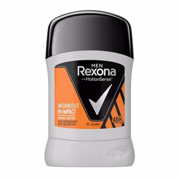 مام استیک ضد تعریق مردانه موشن سنس ورک اوت های ایمپکت رکسونا REXONA Motion Sense WORKOUT HI-IMPACT 40 G