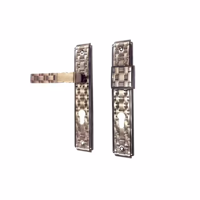 دستگیره پلاک آپارتمانی راست نسکافه ای نیکو مدل 6000