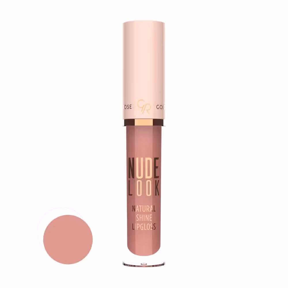 رژ لب مایع گلدن رز مدل نود لوک براق شماره 02 Golden Rose