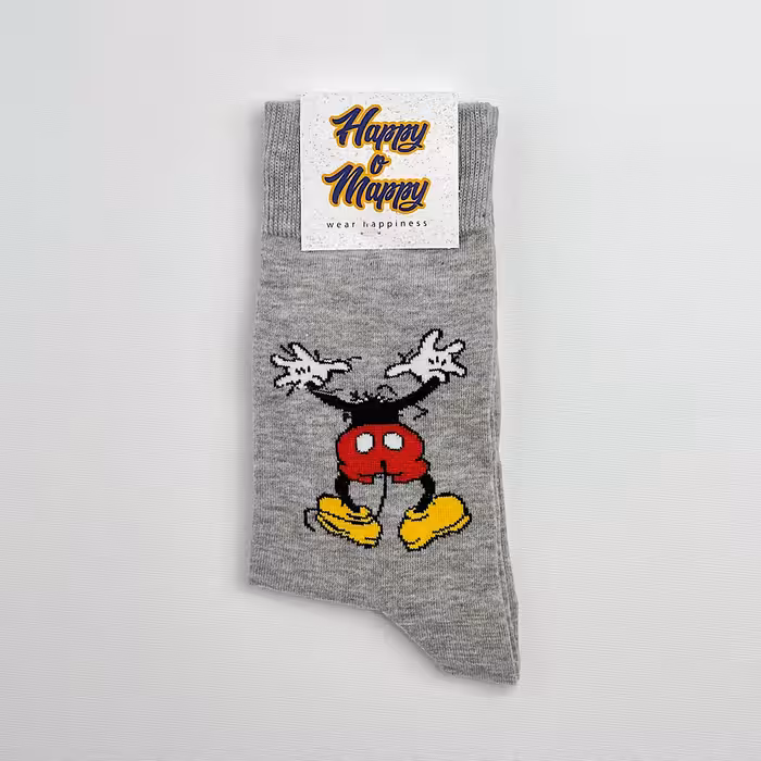 جوراب ساقدار هپی مپی طرح میکی فضول