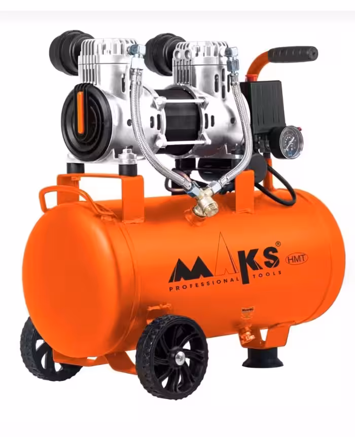 کمپرسور 30 لیتری دو سیلندر سایلنت مکس مدل KB30