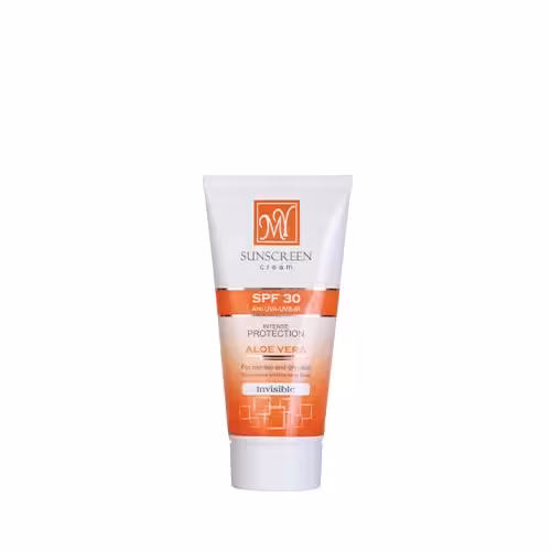 کرم ضد آفتاب بی رنگ SPF 30 مای 50 میل