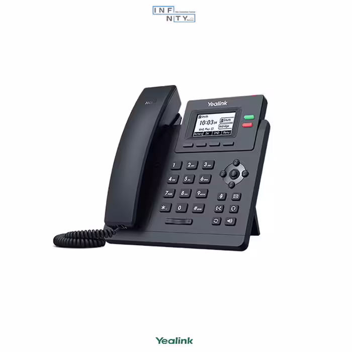 تلفن تحت شبکه VoIP یالینک Yealink مدل SIP-T31P-EU، با قابلیت‌های پیشرفته و کیفیت صدای HD
