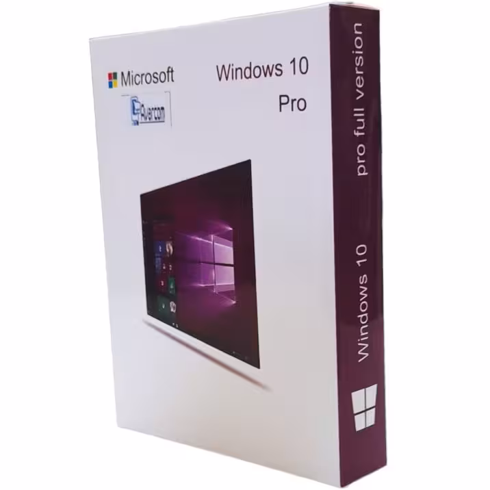 سیستم عامل ویندوز 10 نسخه پرو لایسنس ریتیل نشر آورکام کد 1628